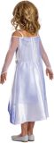DISGUISE - Wit klassiek kostuum Elsa de Frozen 2 voor meisjes - 98/110 (3-4 jaar)