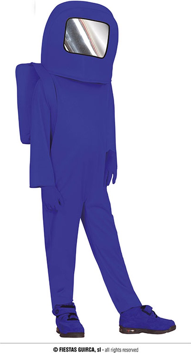 Fiestas Guirca - Kostuum Blue Astronaut 14-16 jaar