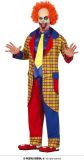 Fiestas Guirca Verkleedpak Clown Heren Blauw/rood Maat 48-50