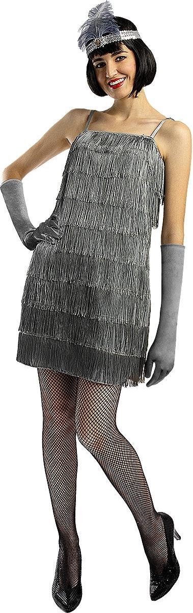 Funidelia | 1920s kostuum Cable Girls voor vrouwen De jaren '20, Cabaret, Charleston, Decennia - Kostuum voor Volwassenen Accessoire verkleedkleding en rekwisieten voor Halloween, carnaval & feesten - Maat XXL - Bruin