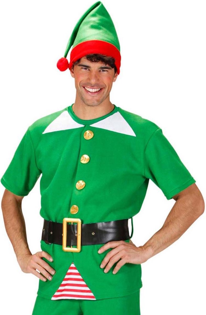 Kerstman helper Elf - Maat M