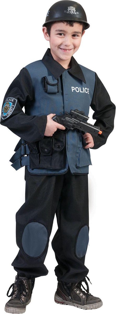 Kostuum Politie Special Forces Maat 116