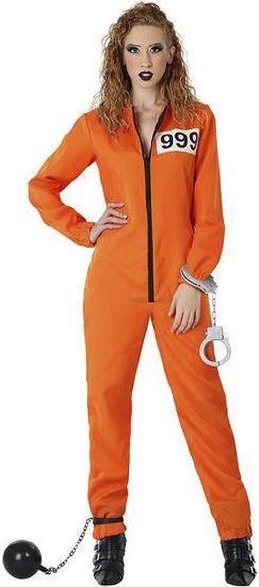 Kostuums voor Volwassenen Gevangene Oranje