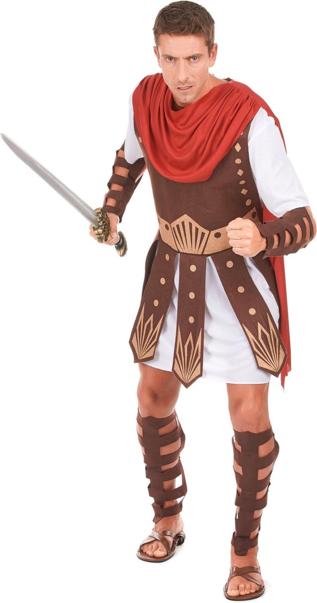 LUCIDA - Traditioneel gladiator kostuum voor heren - L