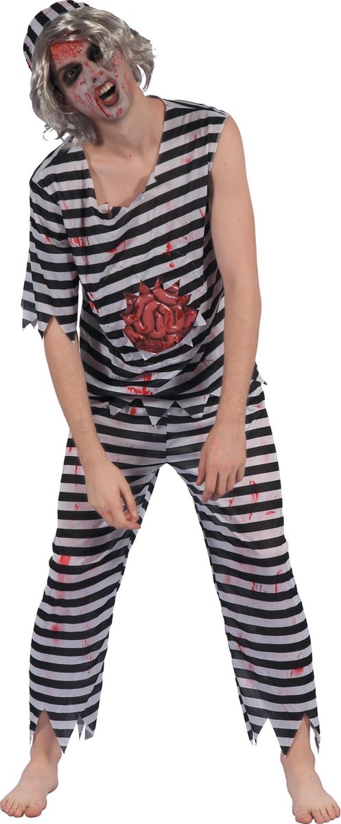 LUCIDA - Zombie gevangene kostuum voor mannen - XL