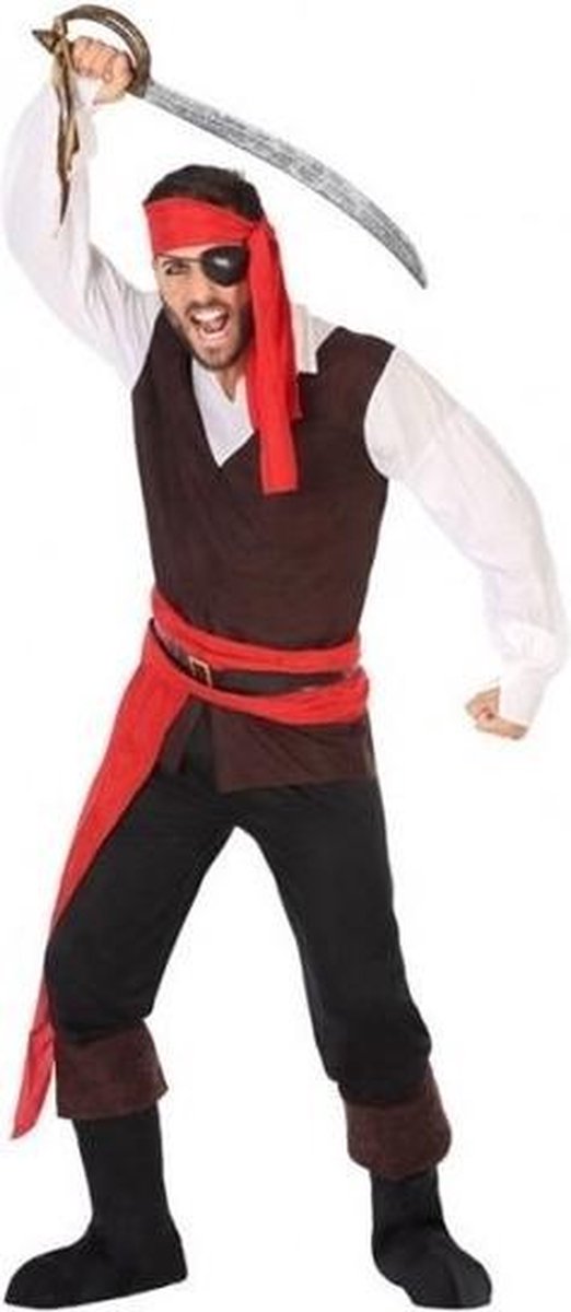 Piraat John verkleed pak/kostuum voor heren M/L