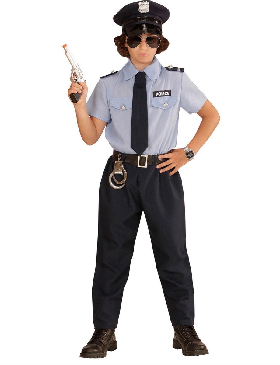 Politie agent kostuum voor kinderen - Verkleedkleding