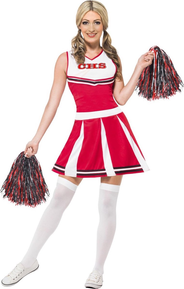 SMIFFY'S - Cheerleader kostuum voor vrouwen - XS