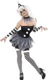 Sexy Halloween-Pierrotpak voor dames - Verkleedkleding - Large