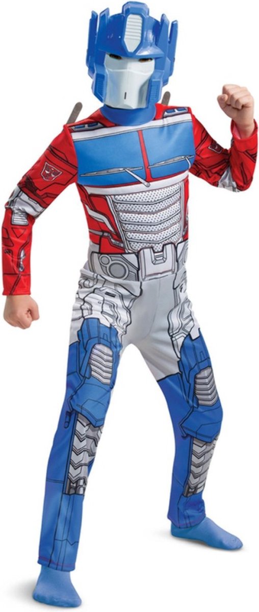 Smiffys - Transformers Optimus Costume Kids - Maat 110-126 - Multicolours
