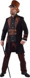 Steampunk heer "Charly" L-XL - Heren kostuum, broek en jasje