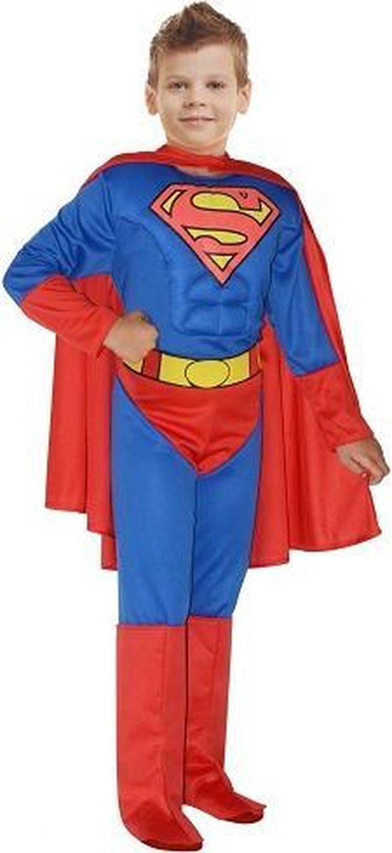 Superman kids kostuum 5/7 jaar 110cm