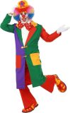 Widmann - Clown & Nar Kostuum - Clownsjas Man - Multicolor - Large - Carnavalskleding - Verkleedkleding