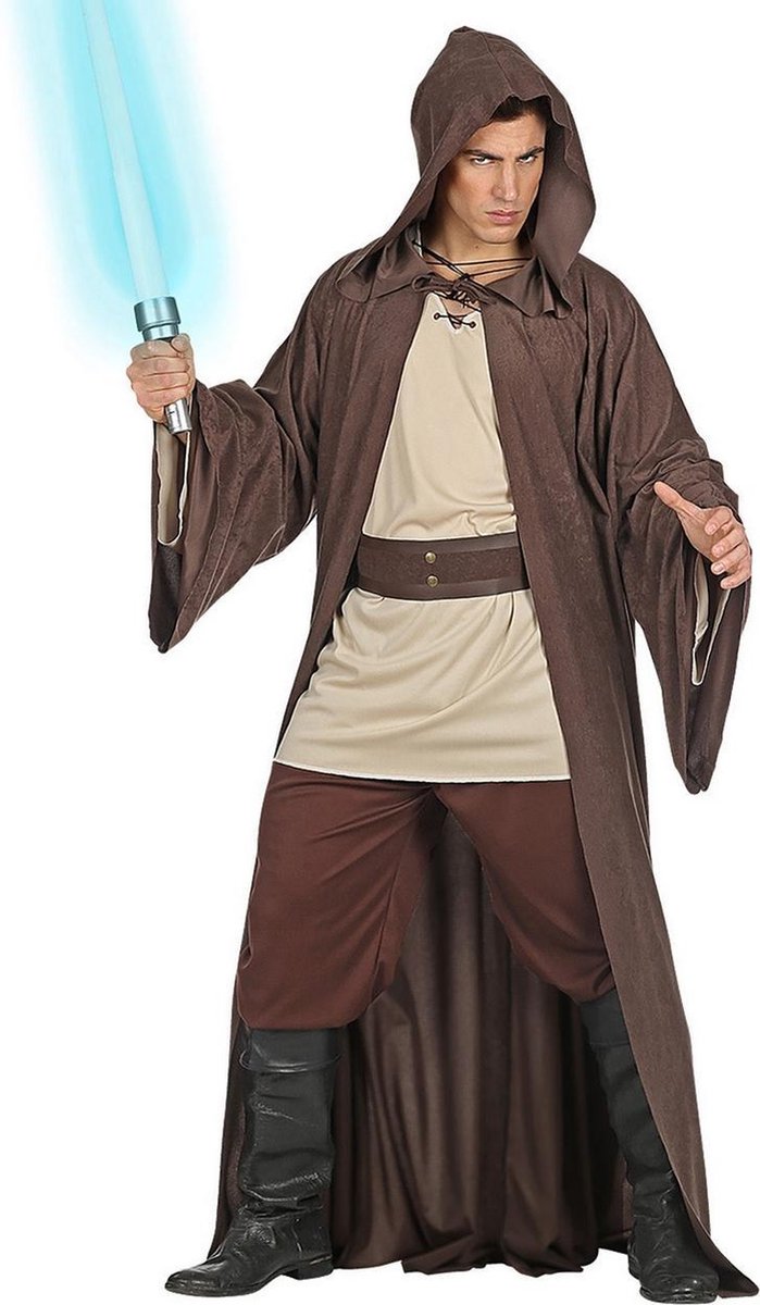 Widmann - Star Wars Kostuum - Star Wars Lucas Science Fiction Held Kostuum - Bruin - Medium / Large - Carnavalskleding - Verkleedkleding