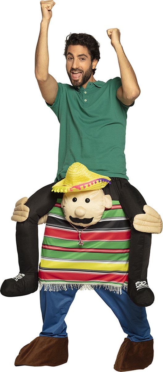 Boland - Kostuum Funny Mexican (one size) - Multi - One size - Volwassenen - - Dieren