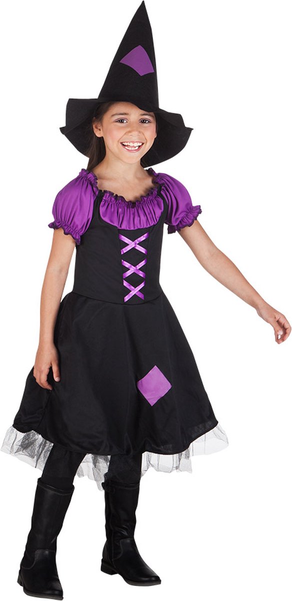Boland - Kostuum Imperial witch 4-6 jr) - Multi - 4-6 jaar - Kinderen - Heks - Halloween verkleedkleding - Heks