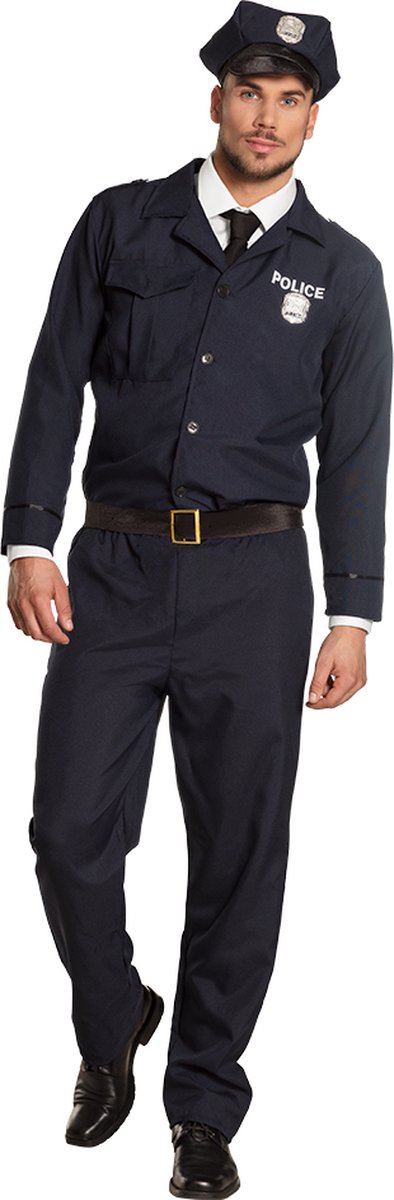 Boland - Kostuum Politieagent (54/56) - Multi - XL - Volwassenen - Agent - Politie
