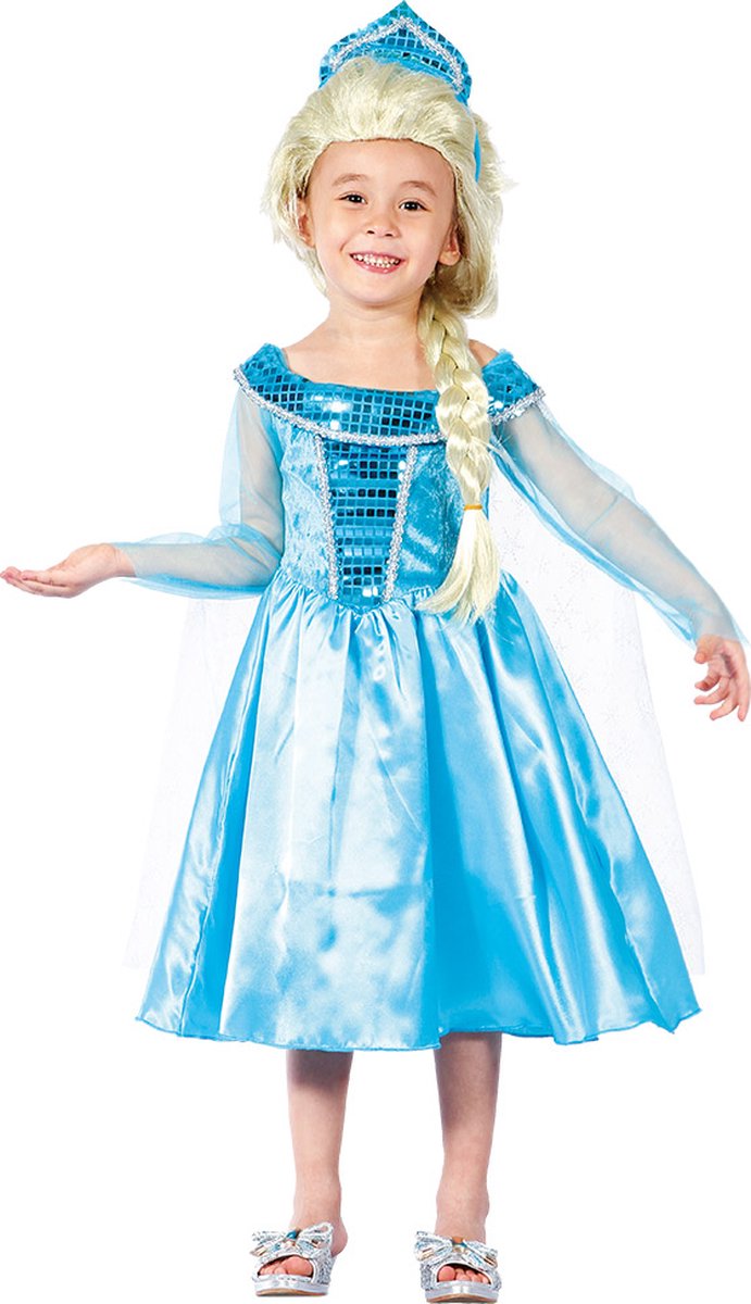 Boland - Kostuum Winterprinses (3-4 jr) - Multi - 3-4 jaar - Kinderen - Prinses - Prinsen en Prinsessen