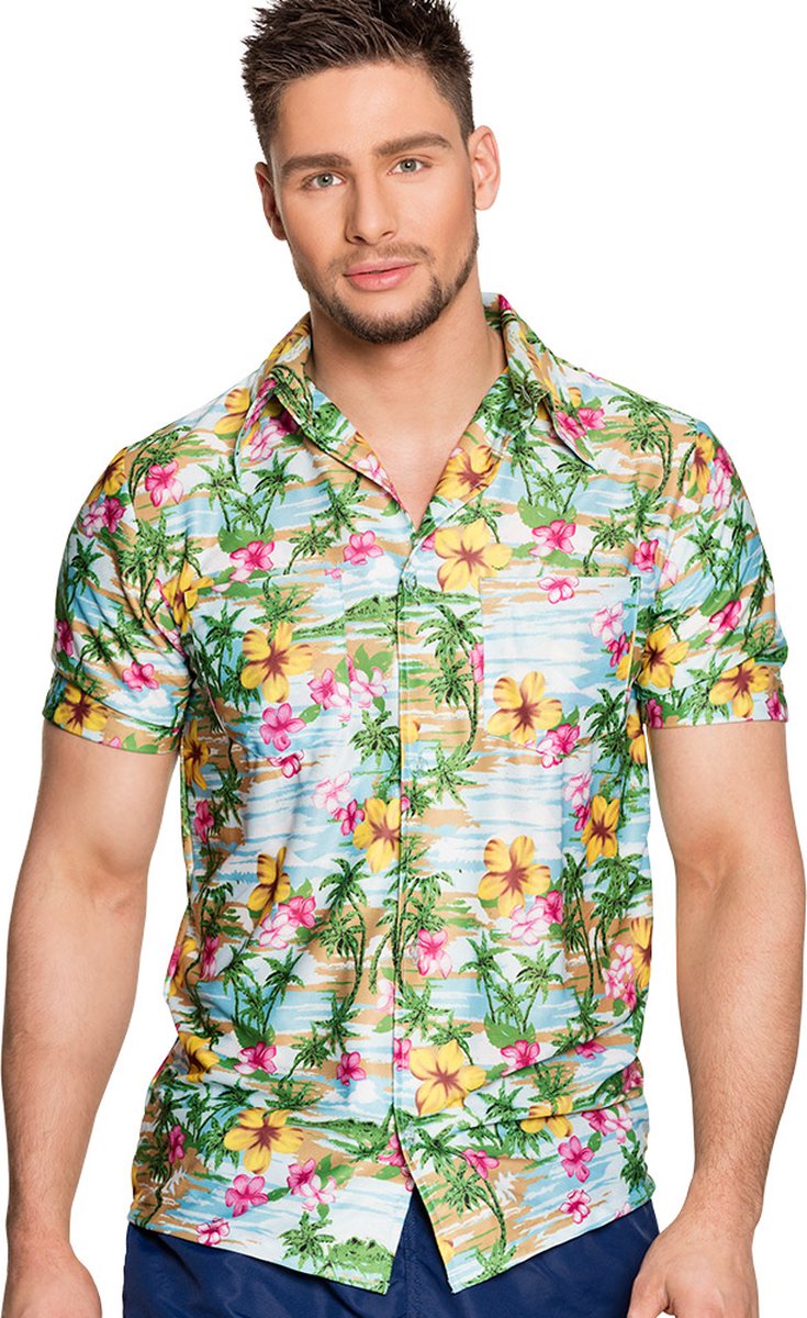 Boland - Shirt Paradise (L) - Multi - L - Volwassenen - - Hawaii