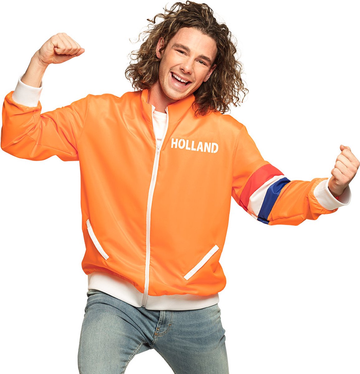 Boland - Trainingsjasje 'Holland' man (L) - Multi - L - Volwassenen - - Nederlands elftal- Koningsdag