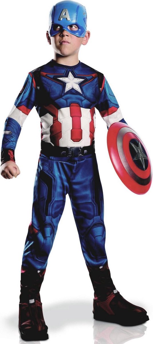 Captain America� Avengers kostuum voor jongens - Verkleedkleding - 128-140