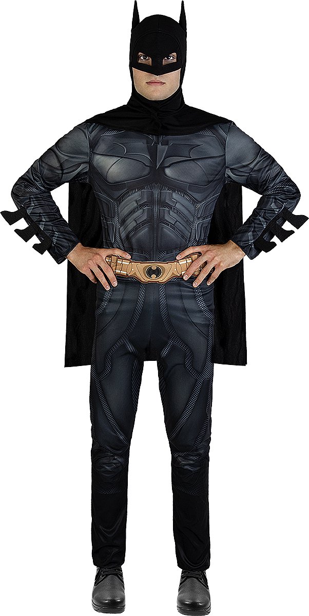 FUNIDELIA Batman-kostuum - The Dark Knight voor mannen - Maat: L