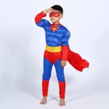 Superman Classic Gespierd Kostuum Kind Maat L