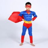 Superman Classic Gespierd Kostuum Kind Maat M