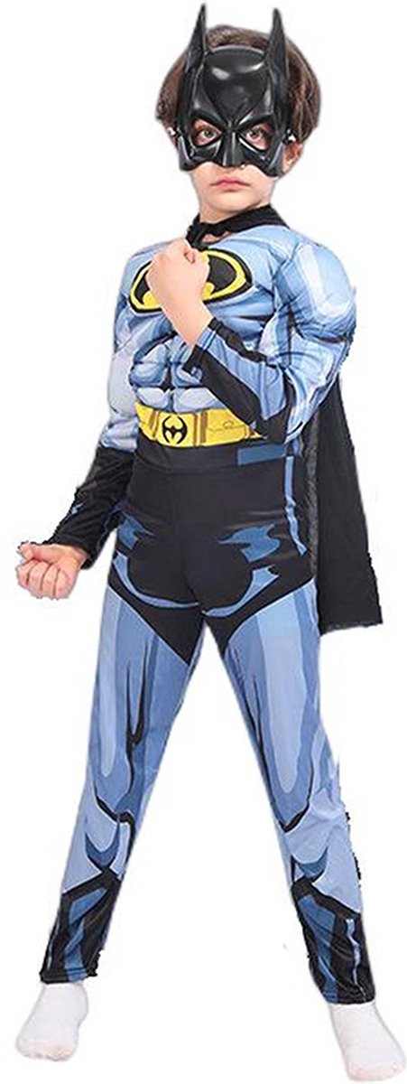 Batman Gotham Halloween en Carnaval Kostuum Kinderen Maat M