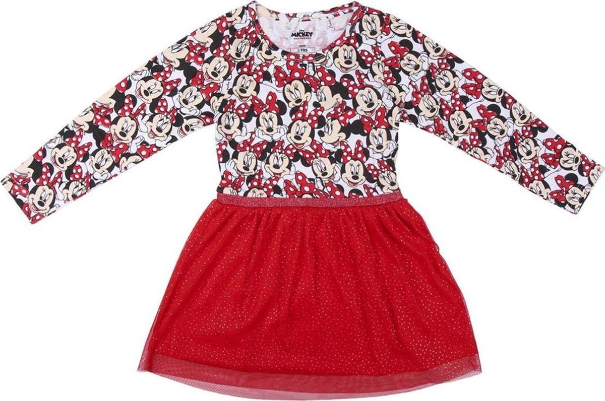 Disney - Minnie Mouse - verkleed jurkje - 2 jaar - met haarband