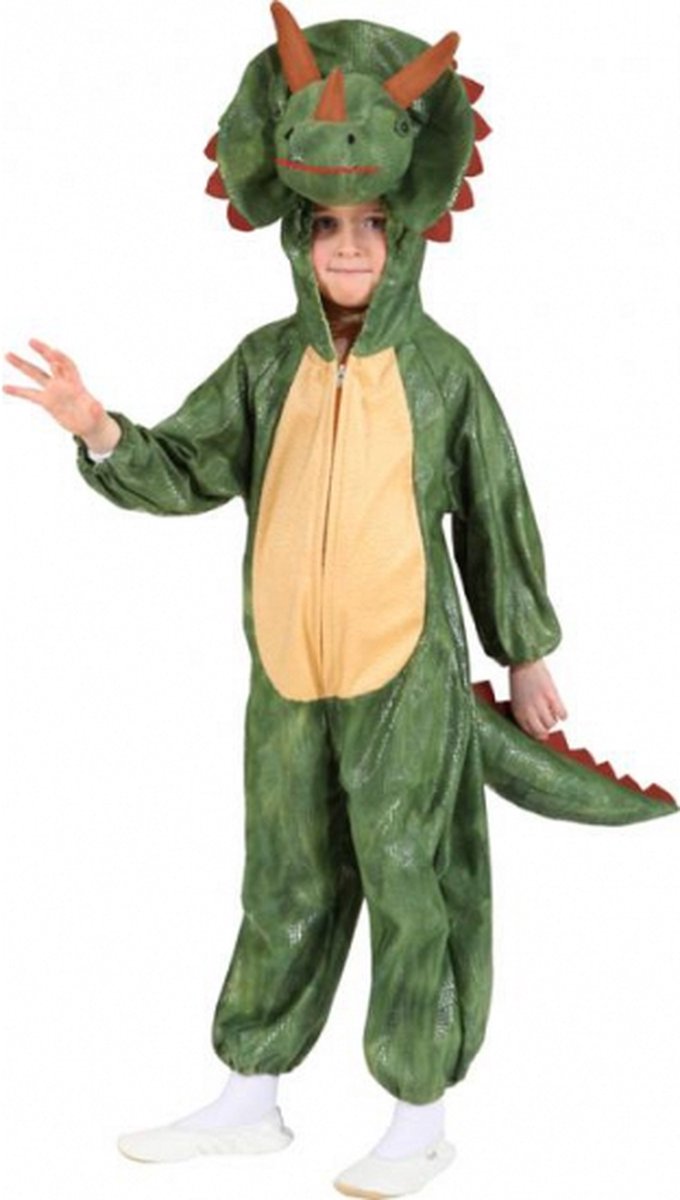 Pluche dinosaurus kostuum voor kinderen 116-128