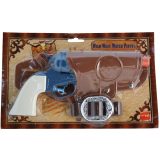 Carbaval Cowboy pistool blauw -