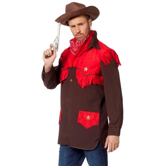 Cowboy kleding / kostuum voor heren 50 (M) -