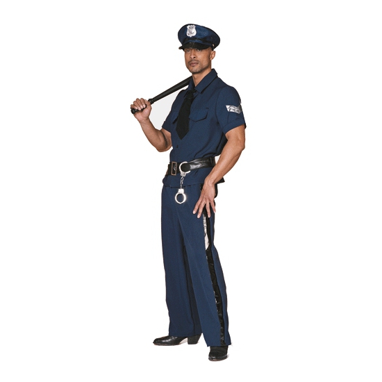 Grote maten verkleedkleding politie 56 (2XL) -