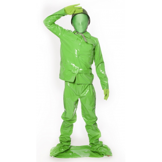 Speelgoed soldaat morphsuit voor kids 10-12 jaar -