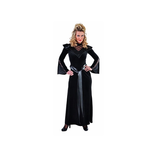 Vampier dames jurk lang 38 (M) -