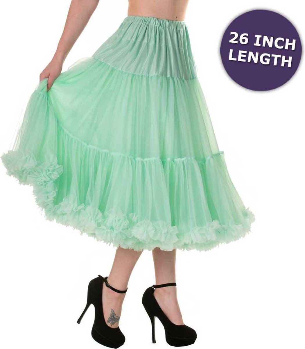 Banned - Lifeforms Petticoat - 26 inch - XS/S - Groen