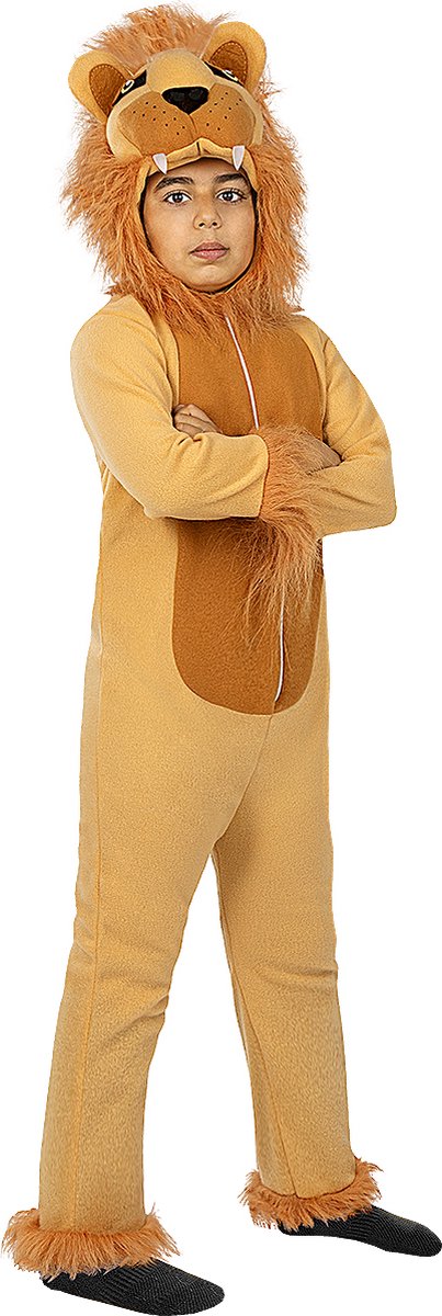 FUNIDELIA Leeuwen kostuum - 5-6 jaar (110-122 cm)