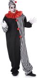 Karnival Costumes Clown Kostuum Halloween Kostuum Heren Halloween Kostuum Volwassenen Carnavalskleding Heren Carnaval - Polyester - Maat S - 3-Delig Jumpsuit/Hoed/Handschoenen