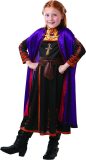 Klassiek Anna Frozen 2™ kostuum voor meisjes - Verkleedkleding - 7/8 jaar