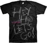 Ramones Heren Tshirt -M- Hey Ho Zwart