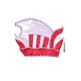 Rode prins carnaval muts/hoed -