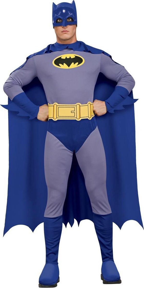 Blauw en paars Batman™ pak voor heren - Volwassenen kostuums