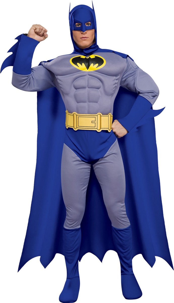 Rubies - Batman Deluxe kostuum Classic heren (maat S) - Carnavalskleding - Carnavals kostuum - carnavalskleding heren - verkleedkleding