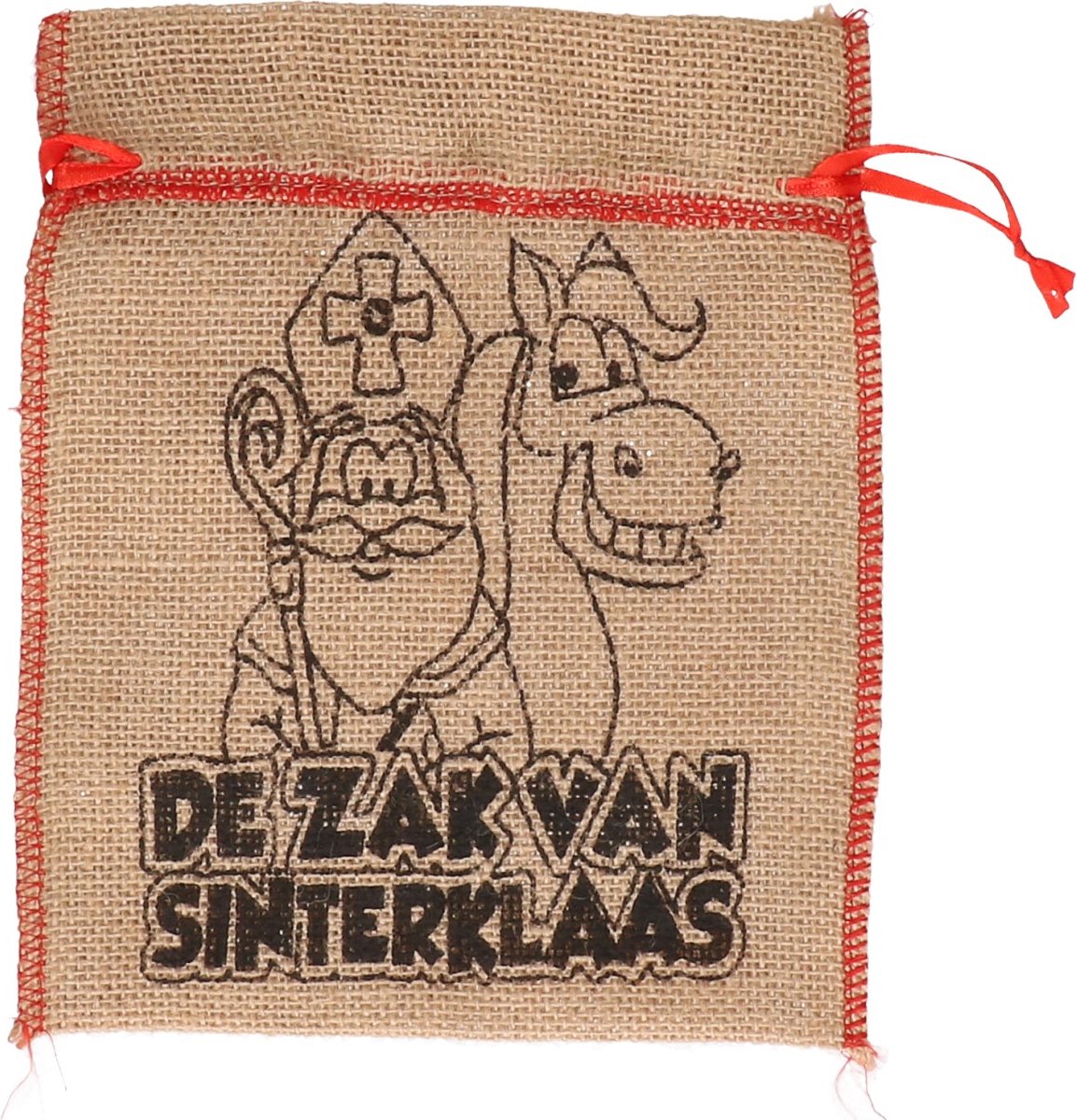Sinterklaas jute zak "de zak van sinterklaas"