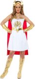 Smiffy's - She-Ra Kostuum - Power Prinses Superheld She-Ra - Vrouw - Rood, Wit / Beige, Goud - Medium - Carnavalskleding - Verkleedkleding
