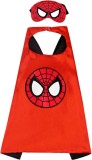 Spiderman Cape - Kleding kinderen - Kostuum - Verkleedpak Kind - Verkleedkleren - Pak Verkleedkleding - Masker - Spiderman