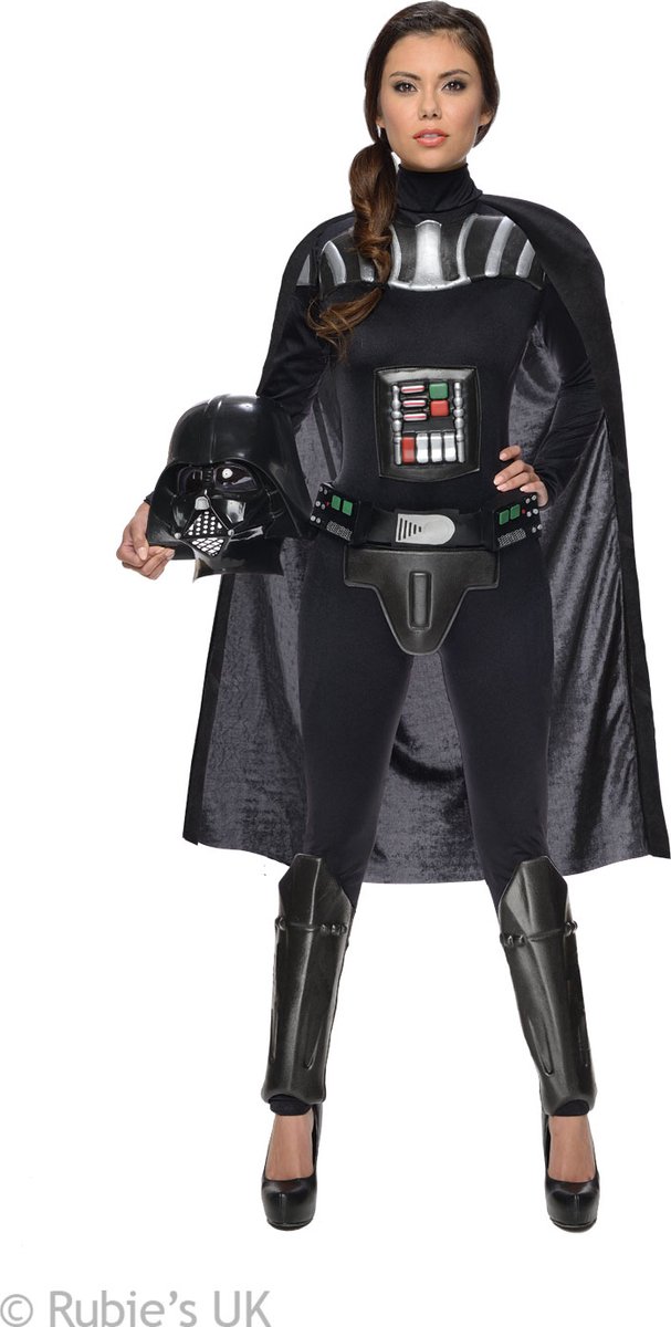 Star Wars Dames Darth Vader - Kostuum Volwassenen - Maat XS - 32
