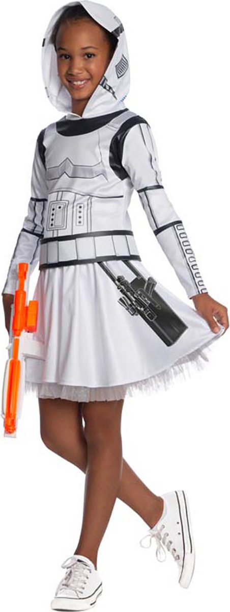 Star Wars™ Classic Storm Trooper jurk kinderen
