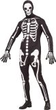 Widmann - Spook & Skelet Kostuum - Geil Skelet Met Leuter - Man - Zwart, Zwart / Wit - Medium - Halloween - Verkleedkleding